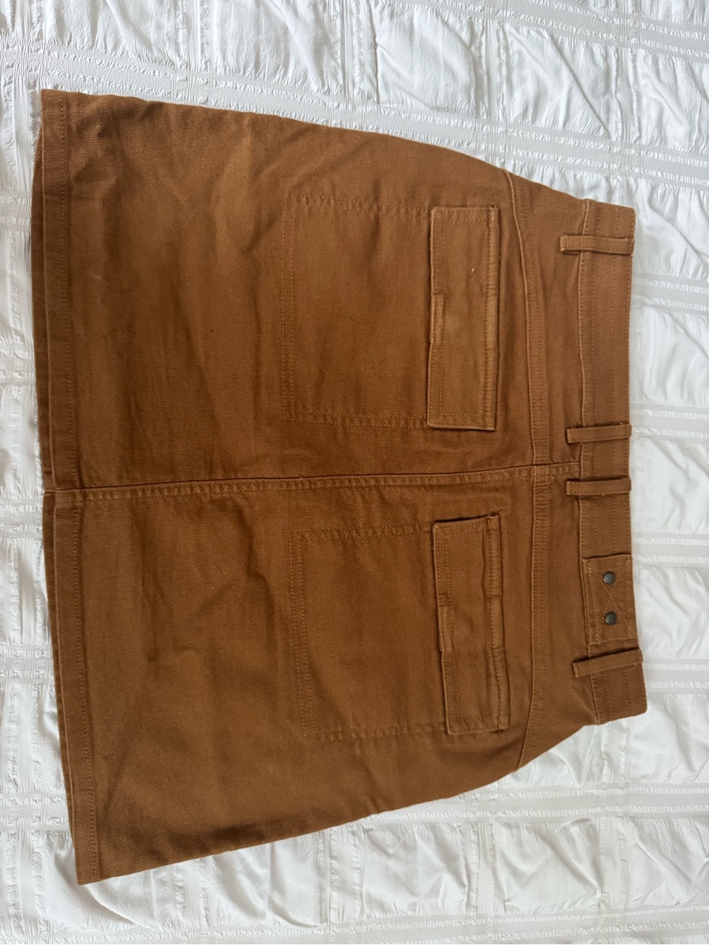 NWOT | Prana | Mini A-Line Nikit Skirt | Walnut | Size 6 - Picture 5 of 8